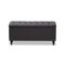Baxton Studio Kaylee Grey Upholstered Button-Tufting Storage Ottoman Bench 128-7055 - alternate 5